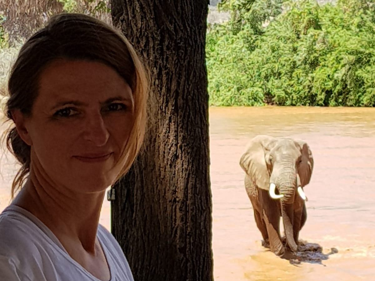 Ilona und Elefant kommt durchs Wasser